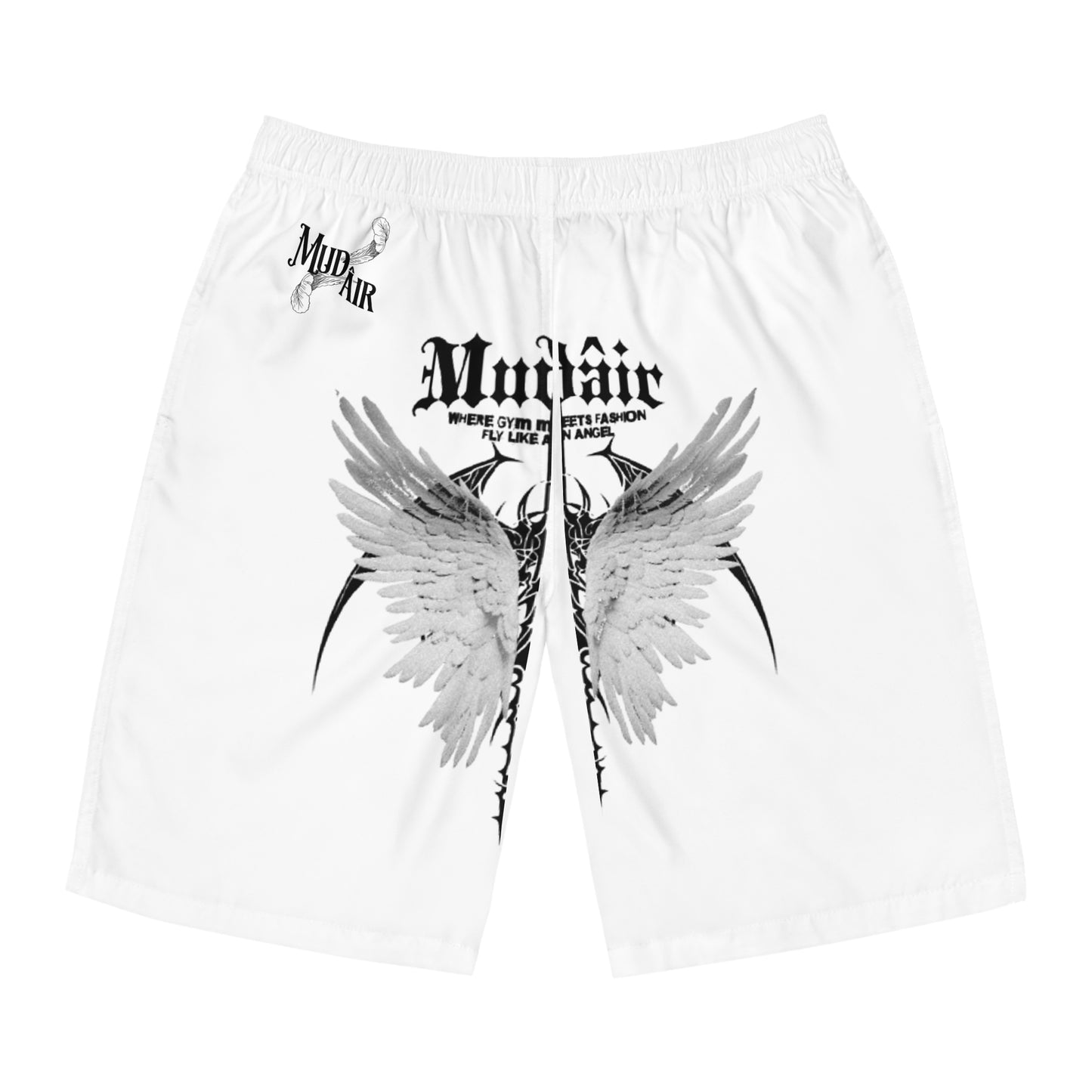 White Classic Mudâir Shorts