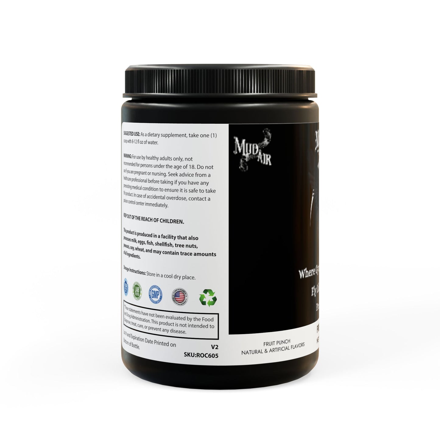 Mudâir Pre-Workout, Fruit Punch