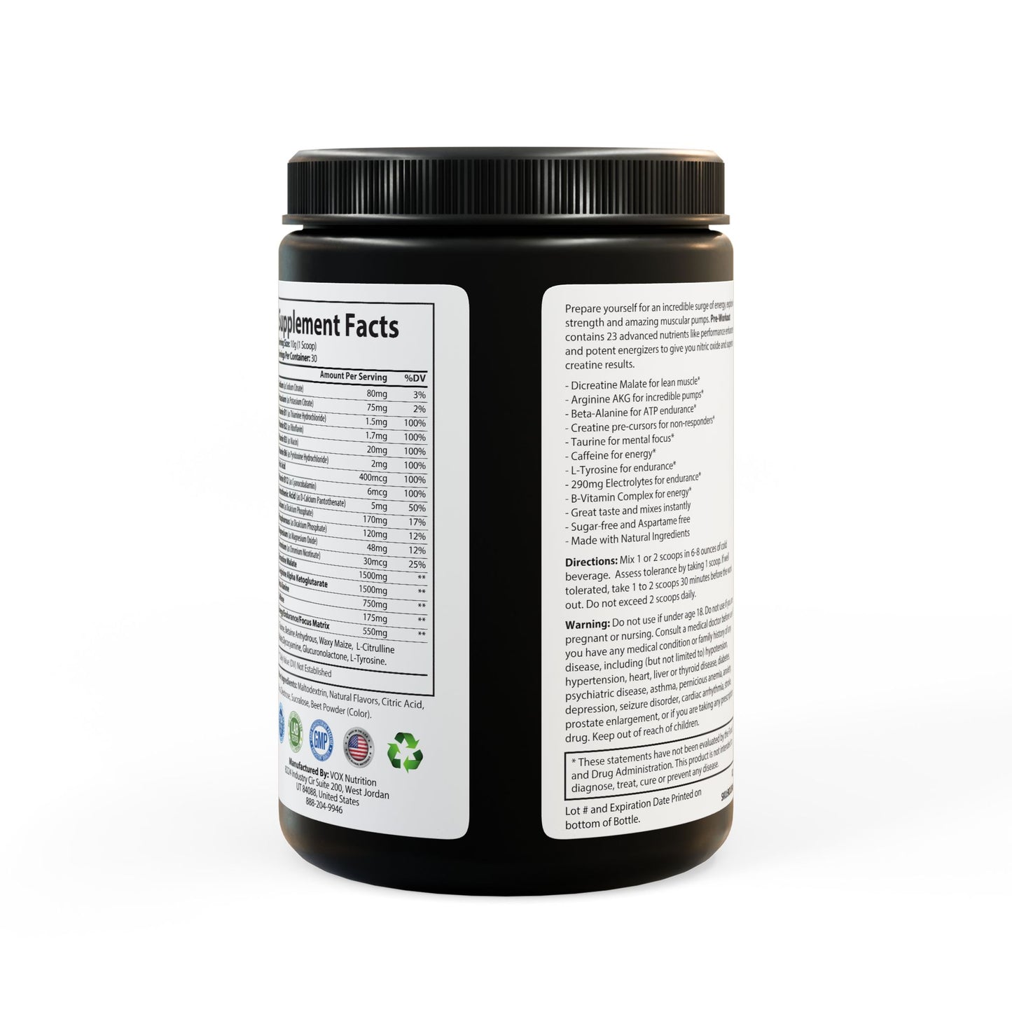 Mudâir Pre-Workout, Watermelon
